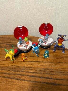 Pokemon surprise attack huge lot two balls lots of characters high value in one